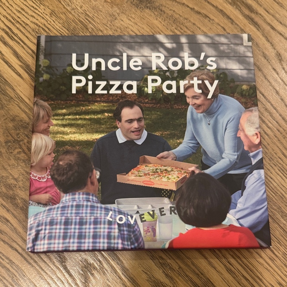 Lovevery Uncle Rob's Pizza Party Children's Book Hardcover